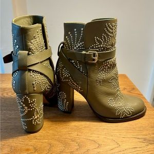 Valentino Stud Boots Size 7